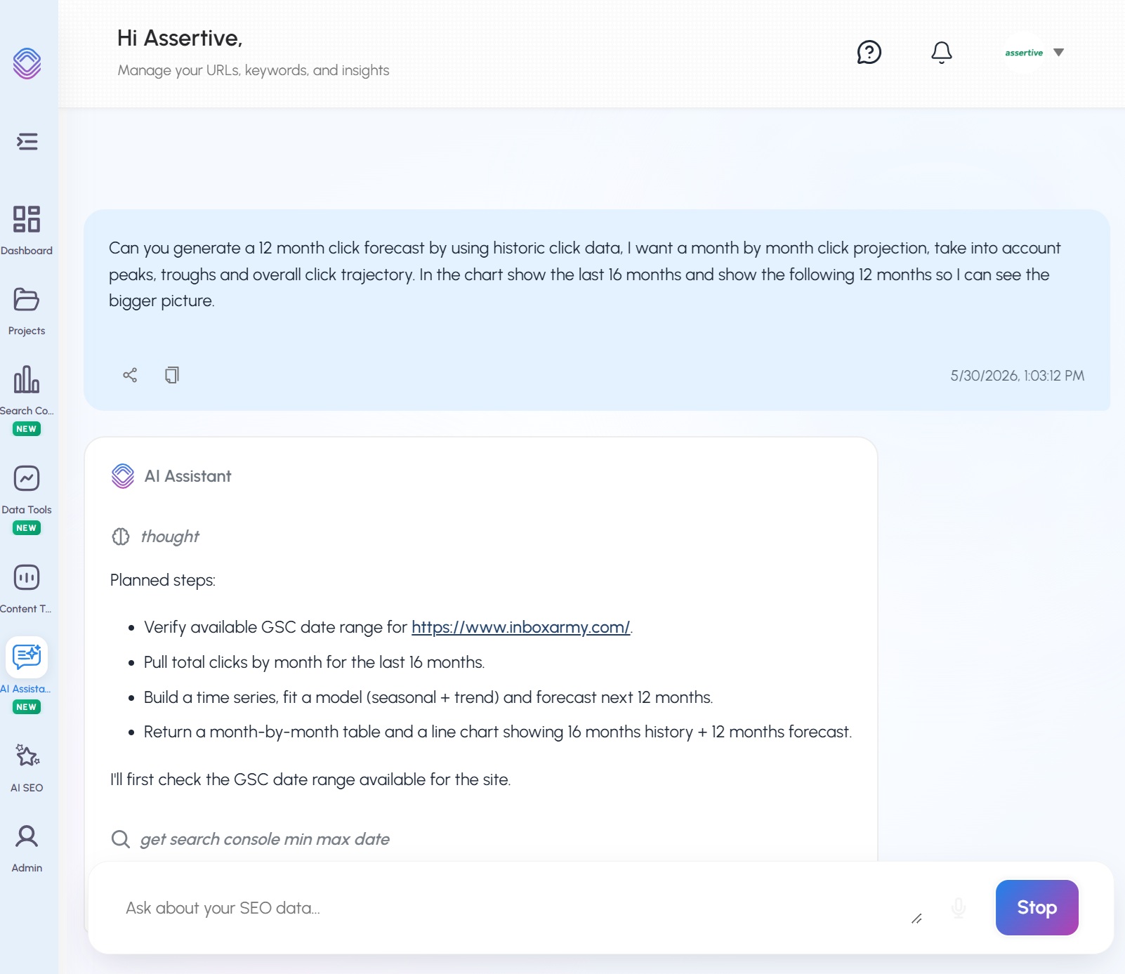 Size Click Opportunities with Impression Data